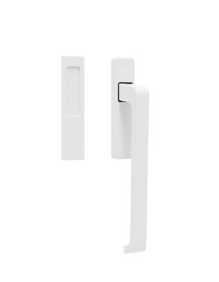 White Patio Door Handle