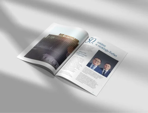 OKNOPLAST in the Forbes Ranking: Success in Challenging Times